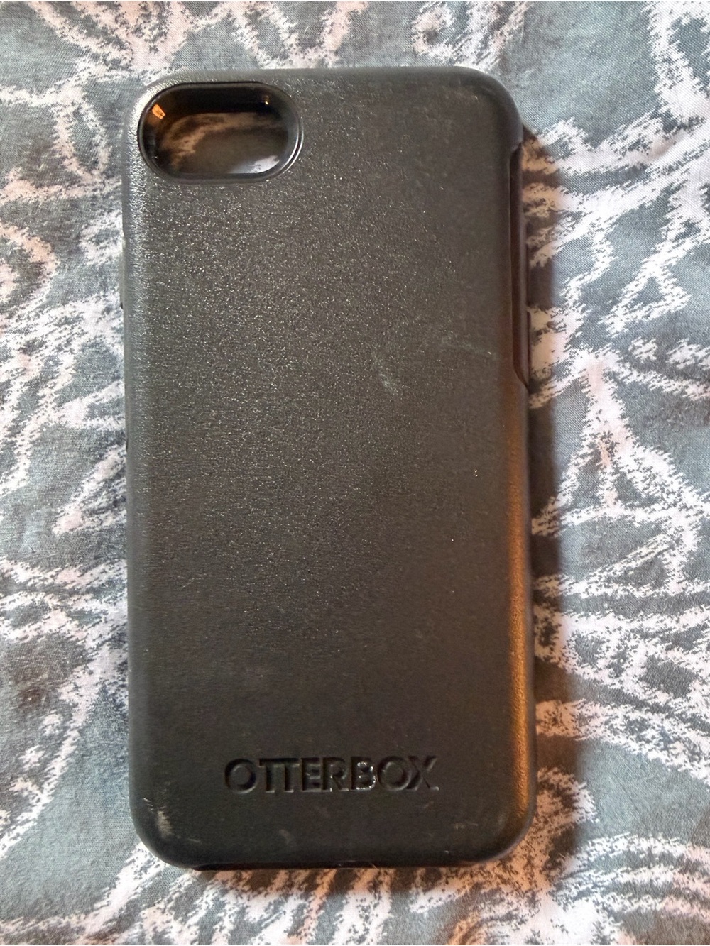 OtterBox Black Protective Phone Case with Raised OtterBox Logo
